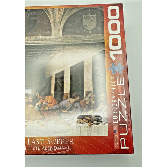 Eurographics The Last Supper 1000 Piece Jigsaw Puzzle By Leonardo Da Vinci - Picture 11 of 11